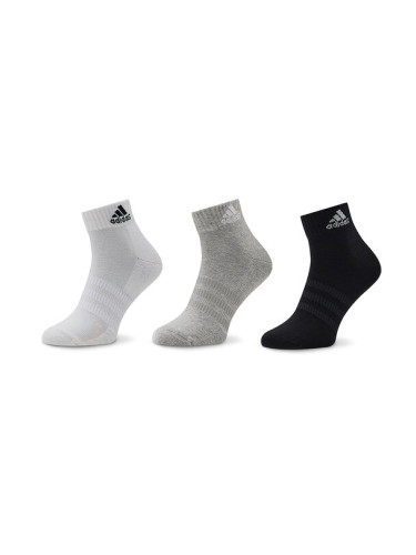 adidas Къси чорапи Cushioned Sportswear Ankle Socks 3 Pairs IC1281 Сив