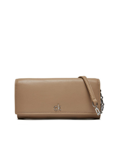 Calvin Klein Дамска чанта Ck Daily Wallet Mini Bag_Pbl K60K612852 Кафяв