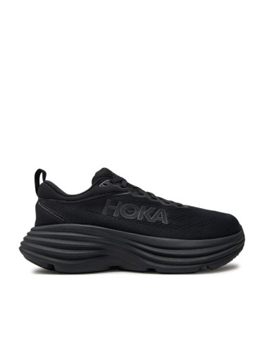 Hoka Маратонки за бягане Bondi 8 Wide 1127954 Черен