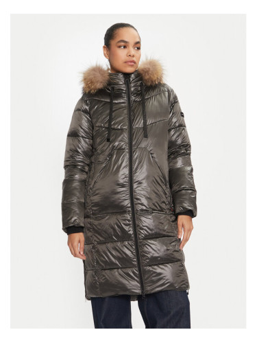 Frieda & Freddies Зимно палто 3847C Зелен Regular Fit