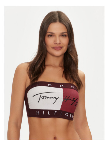 Tommy Hilfiger Сутиен без банели UW0UW05608 Бордо