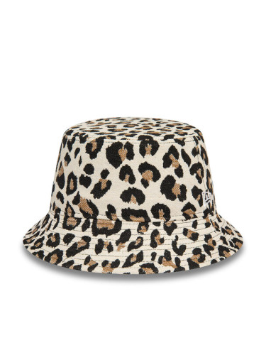 New Era Капела Bucket Leopard 60565551 Бежов