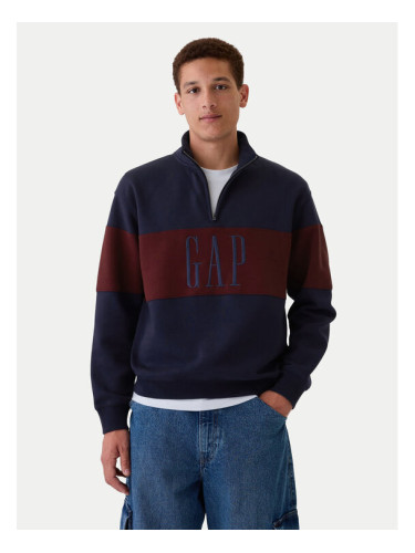 Gap Суитшърт 526848-00 Тъмносин Oversize