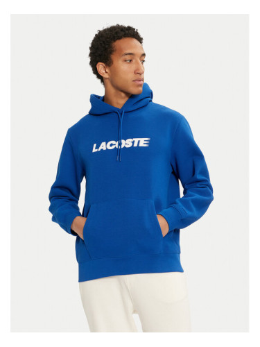 Lacoste Суитшърт SH2860 Син Regular Fit