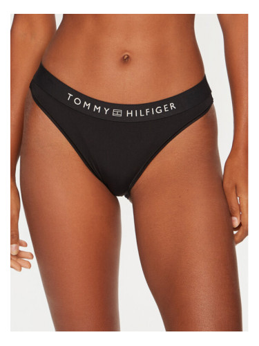 Tommy Hilfiger Класически дамски бикини UW0UW05509 Черен