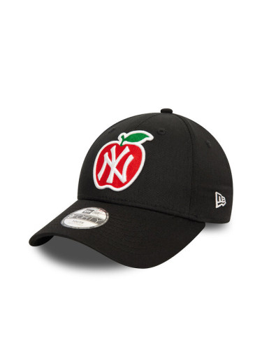 New Era Шапка с козирка Youth Apple 9Forty 60565271 Черен