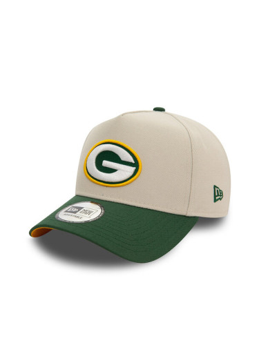 New Era Шапка с козирка NFL Eframe Grepac 60565463 Бежов