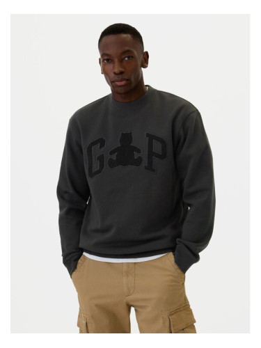 Gap Суитшърт 526908-00 Черен Relaxed Fit