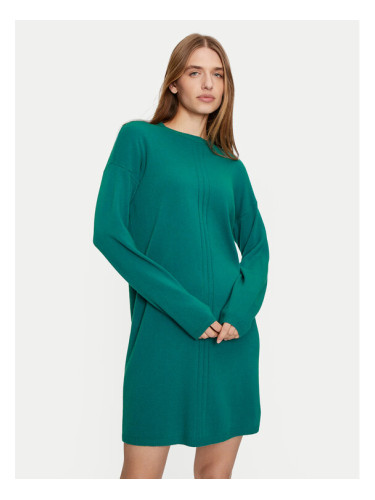 United Colors Of Benetton Плетена рокля 1044DV01S Зелен Regular Fit