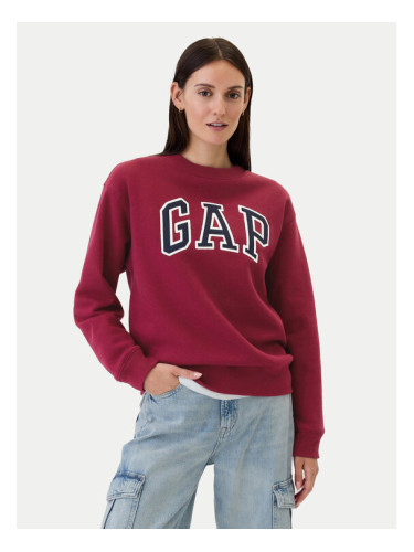 Gap Суитшърт 554936-37 Червен Regular Fit