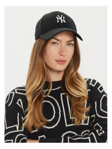 New Era Шапка с козирка Cosy New York Yankees 60565258 Черен