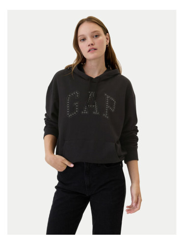 Gap Суитшърт 541904-02 Черен Relaxed Fit