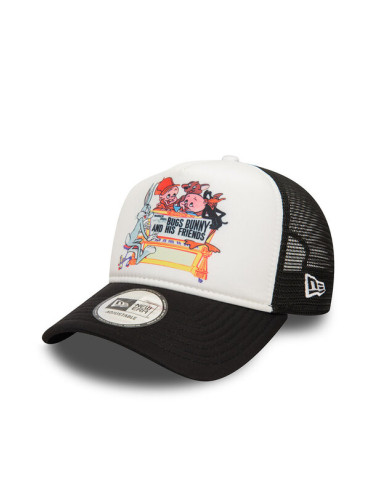 New Era Шапка с козирка Wb Trucker Looney 60565412 Черен