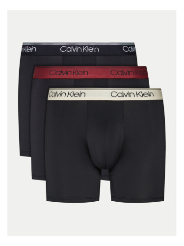 Calvin Klein Underwear Комплект 3 чифта боксерки 000NB2570A Черен