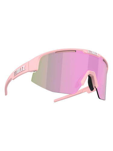 Bliz Matrix Small 52407-44 Matt Powder Pink/Brown w Rose Multi Колоездене очила