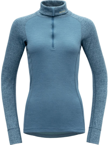 Devold Duo Active Merino 205 Zip Neck Woman Moon ( Variant ) XS Tермобельо