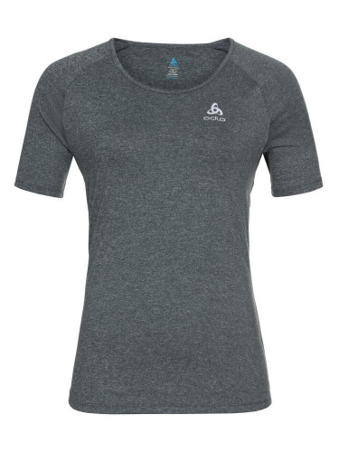 Odlo Female T-shirt s/s crew neck RUN EASY 365 Grey Melange M Тениска с къс ръкав за бягане