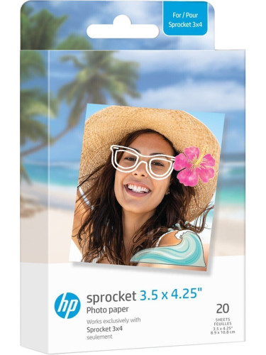 HP Sprocket Zink paper 20 бр Фото хартия