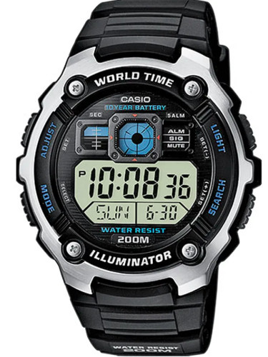 Casio Collection Мъжки часовник AE-2000W-1AVDF