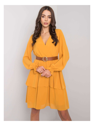 Dress-LC-SK-22K-3043.05P-Dark Yellow