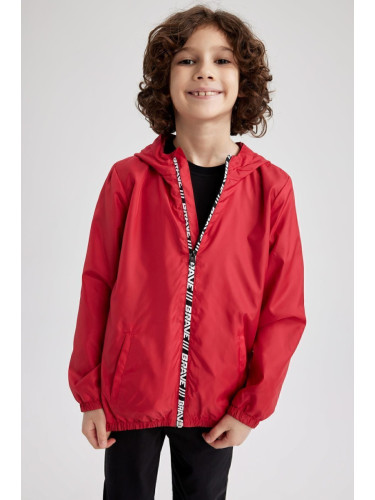 DEFACTO Boy's Water Repellent Hooded Raincoat Y4578a623sp