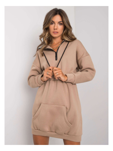 Дамска рокля. Fashionhunters Beige