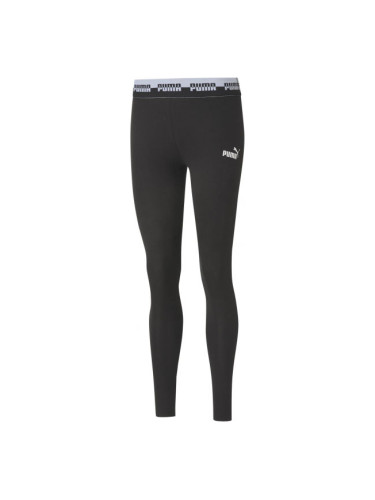 Puma AMPLIFIED LEGGINGS Дамски спортен клин, черно, размер