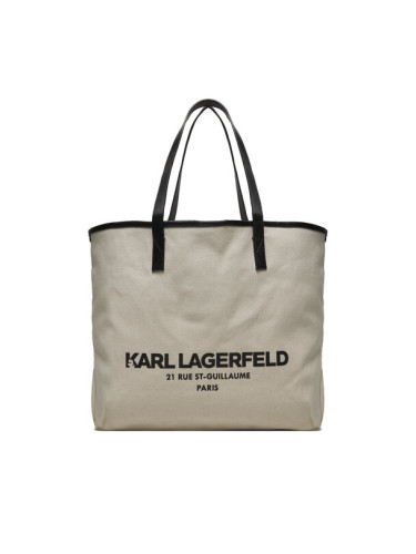 KARL LAGERFELD Дамска чанта 245W3856 Бежов