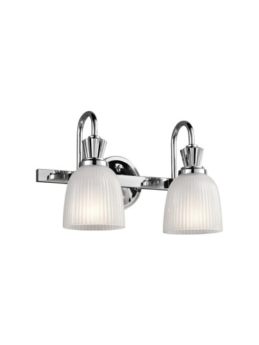 Elstead KL-CORA2-BATH - LED Аплик за баня CORA 2xG9/3W/230V IP44