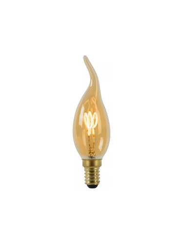 LED крушка AMBER E14/3W/230V - Lucide 49036/03/62