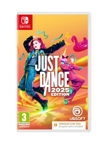 Игра Just Dance 2025 - Код в кутия за Nintendo Switch