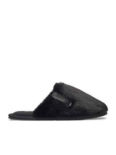 Пантофи Calvin Klein Jeans Hotel Slipper Fur After Glow YW0YW01593 Черен