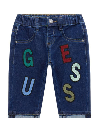 Бебешки дънки в тъмен деним Guess