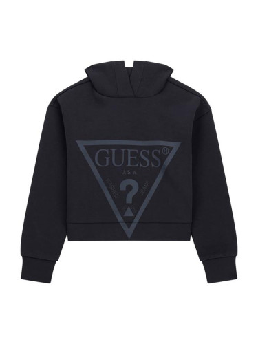 Детски суитшърт в сив цвят с щампа Guess