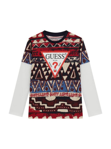 Детска спортна блуза с лого Guess