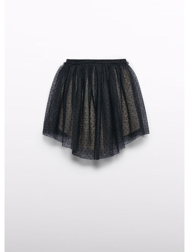 Детска пола с тюл в черен цвят Abel&Lula