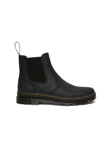 Боти челси Dr. Martens Embury в черно с равна подметка DM26002001