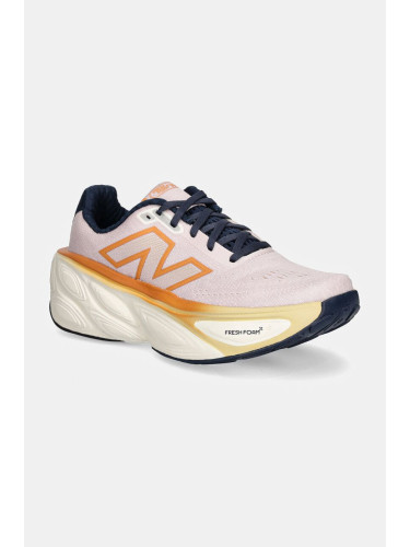 Обувки за бягане New Balance Fresh Foam X More v5 в розово WMORLT5