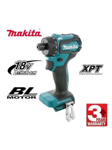 Винтоверт акумулаторен ударен/impact Makita DDF083Z, 18V, LXT, 40Nm, безчетков мотор