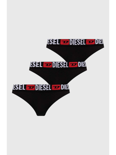 Прашки Diesel UFST-STARS-THREEPACK (3 чифта) в черно 00SE0K.0NJAP