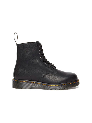 Кожени кубинки Dr. Martens 1460 Pascal Ambassador в черно с равна подметка DM31981001