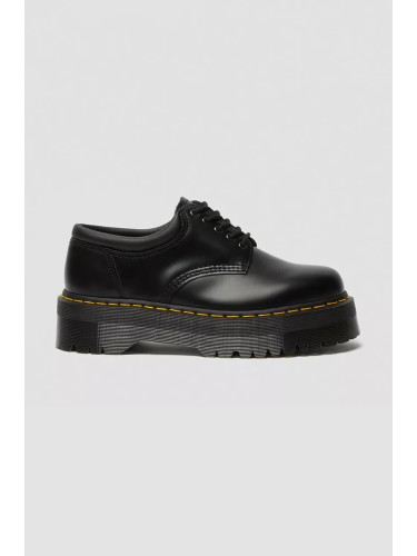 Кожени половинки обувки Dr. Martens 8053 Quad в черно DM24690001