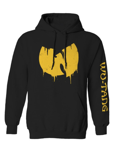 Wu-Tang Clan Дреха с качулка Sliding Logo Black M