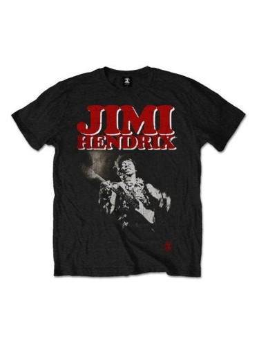 Jimi Hendrix Риза Block Logo Unisex Black L