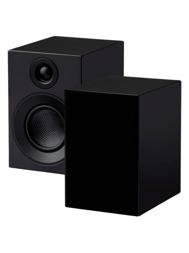 Pro-Ject Speaker Box 3 E Carbon Hi-Fi Rоворител за рафт Satin Black 2 бр