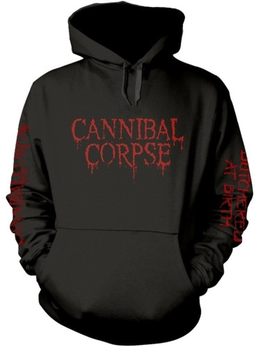 Cannibal Corpse Дреха с качулка Butchered At Birth Explicit Black L