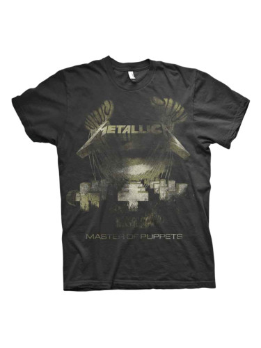 Metallica Риза Master of Puppets Distressed Unisex Black S