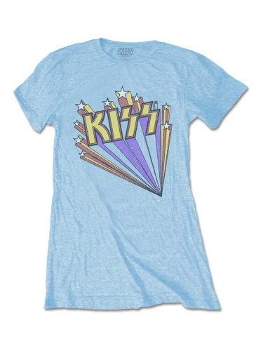 Kiss Риза Stars Womens Light Blue 2XL