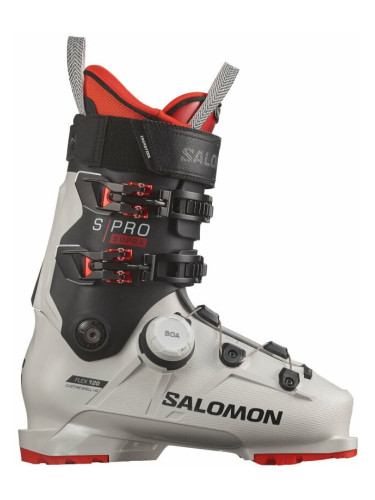 Salomon S/Pro Supra BOA 120 GW Gray Aurora/Black/Red 28/28.5 Обувки за ски спускане