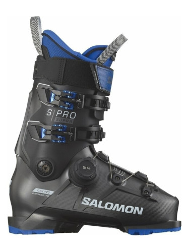 Salomon S/Pro Supra BOA 120 GW Beluga Met./Black/Race Blue 28/28.5 Обувки за ски спускане